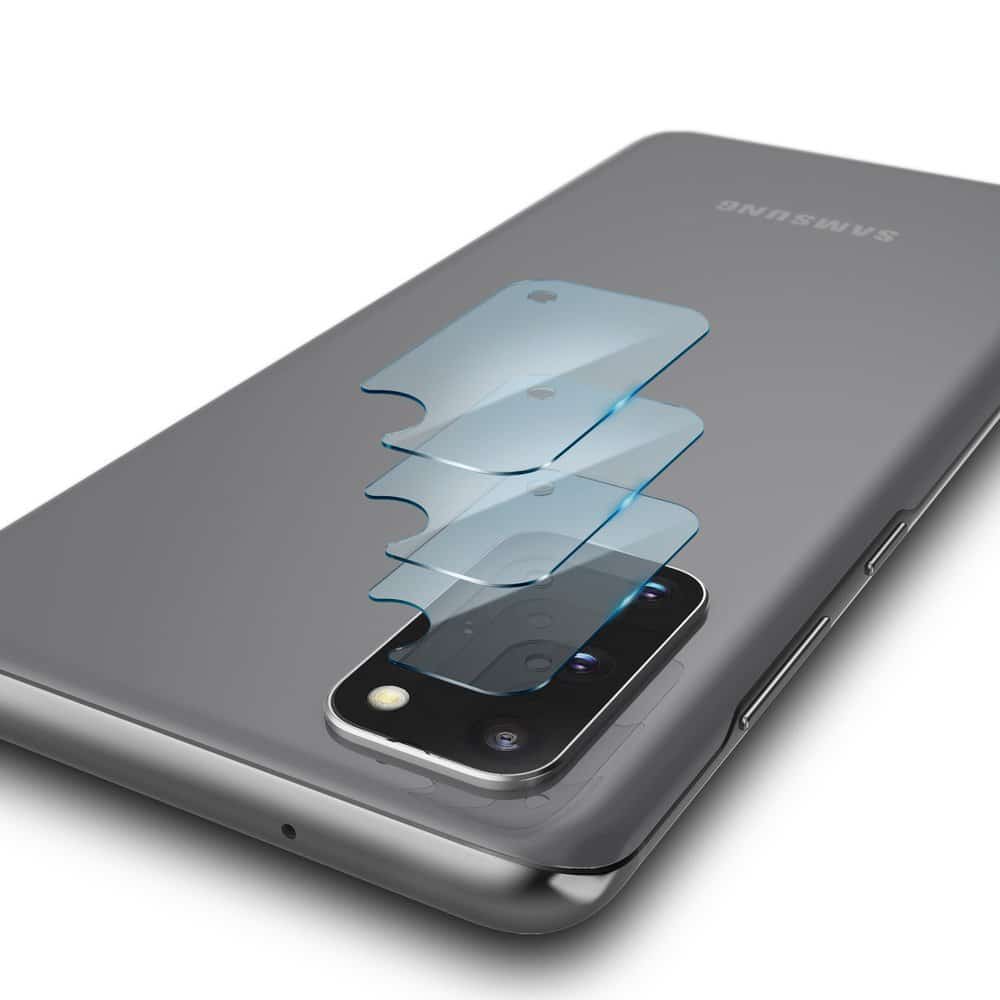 Ringke - IDGL staklo za kameru (3 paketa) - Samsung Galaxy S20 Plus 4G / S20 Plus 5G - prozirno
