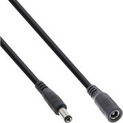 InLine 26903G strujni kabel Crno 3 m 5.5 x 2.5 mm