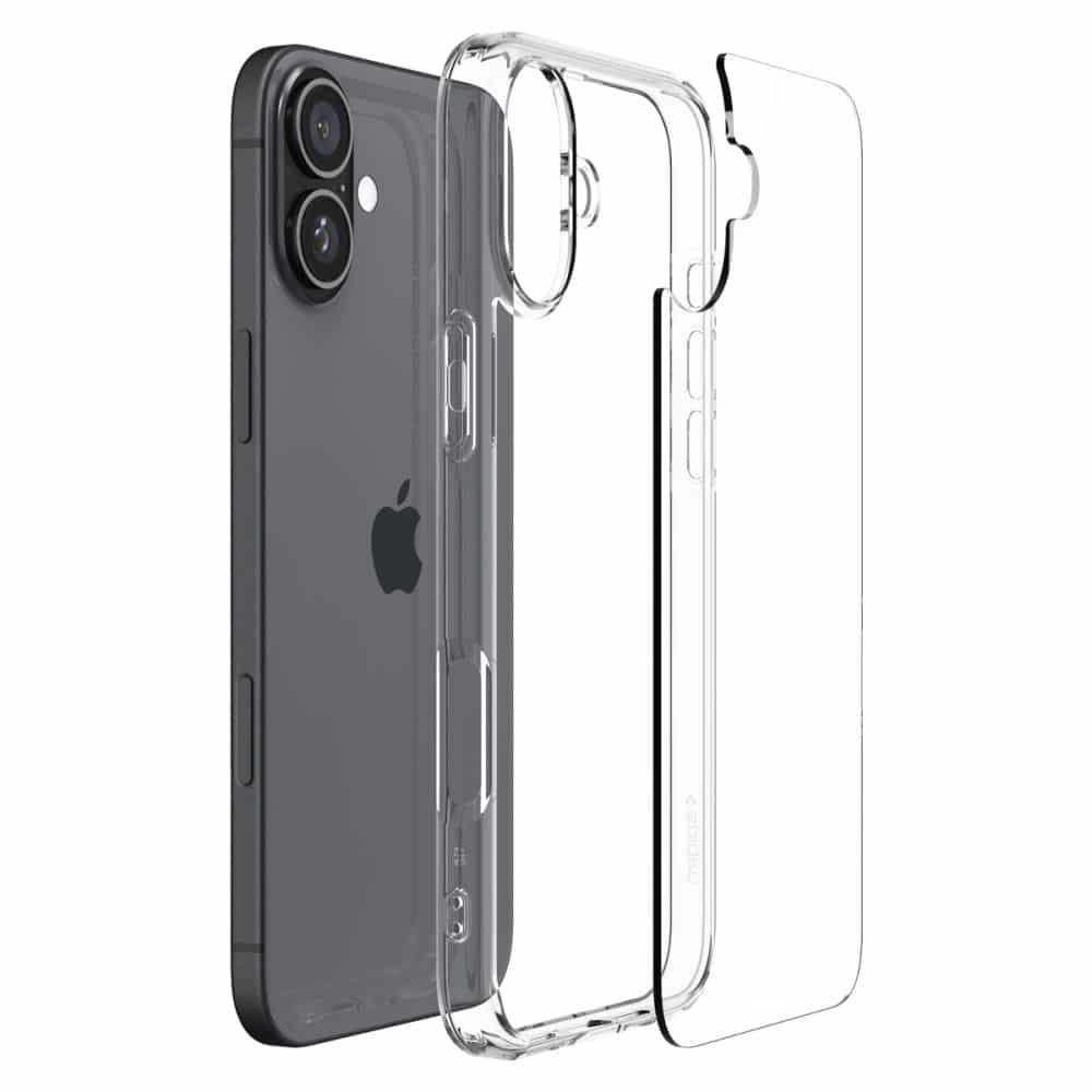Spigen - pouzdro Ultra Hybrid ACS08197 pro iPhone 16 - průhledné