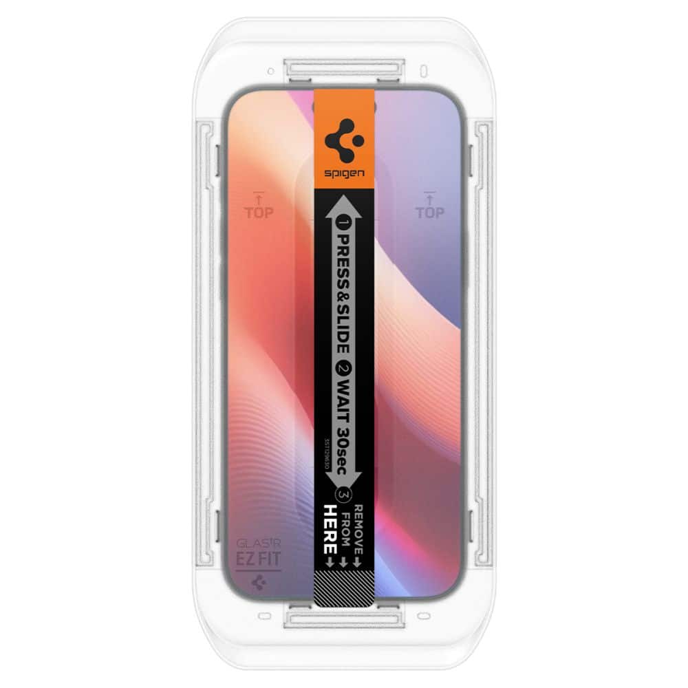 Spigen - Glas.tR EZ-FIT (2 kom) AGL07929 kaljeno staklo za iPhone 16 Pro - Privacy
