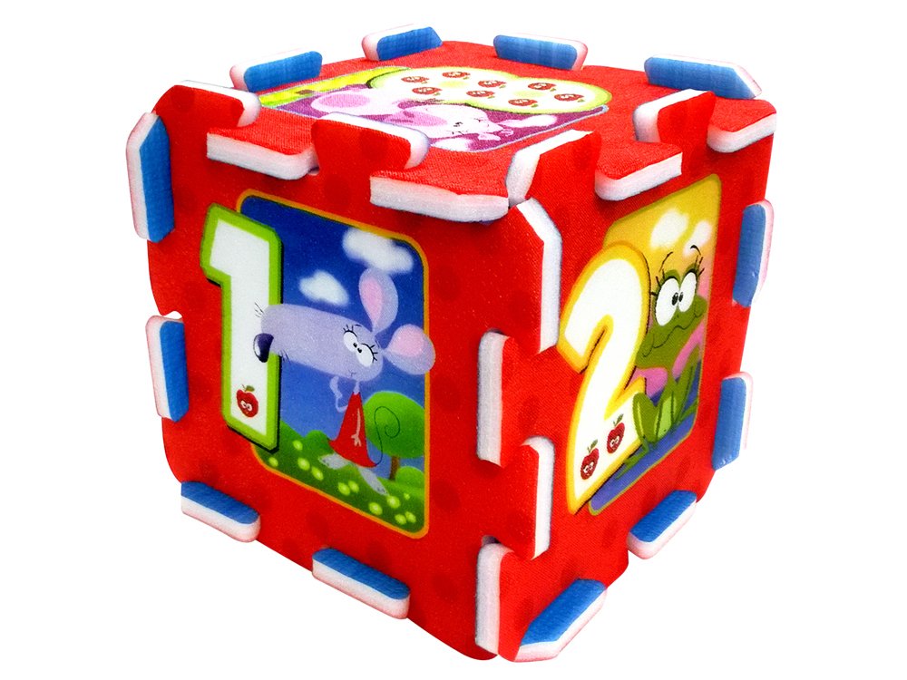 Podne mekane puzzle Animals Numbers