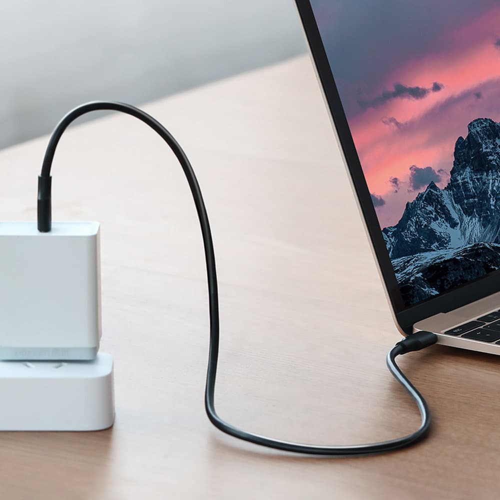 Ugreen – datový kabel (10306) – USB-C na Type-C, 3A, 2m – černý