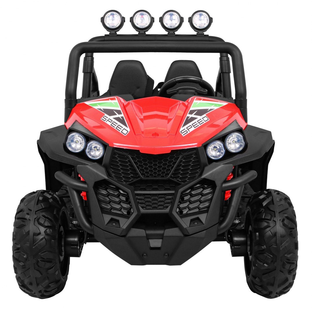 Buggy na akumulator Grand 4x4 LIFT STRONG - dvosjed - crveni