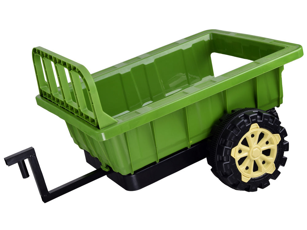 Zeleni traktor s prikolicom AKU