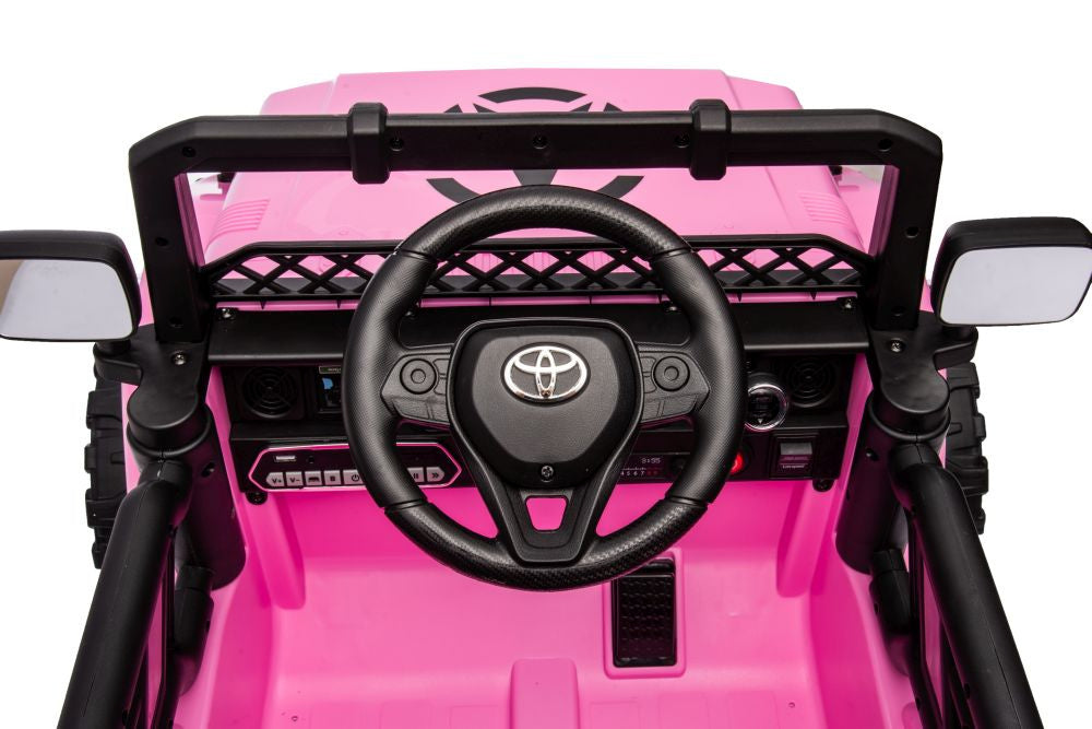 Licencirani auto na akumulator Toyota FJ White 4x4 - rozi