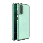 Futrola Spring clear TPU za Xiaomi Redmi K40/Poco F3/Redmi K40 Pro/Redmi K40 Pro+/Mi 11i - Zelena KP8575