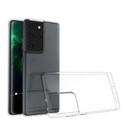 Przezračno zaštitno kućište za Samsung Galaxy S21 Ultra 5G - Prozirna KP9949