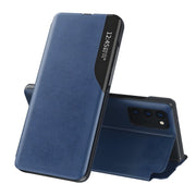 Elegantna knjižna futrola View Case za Samsung Galaxy A72 4G/Galaxy A72 5G - Plava KP10641