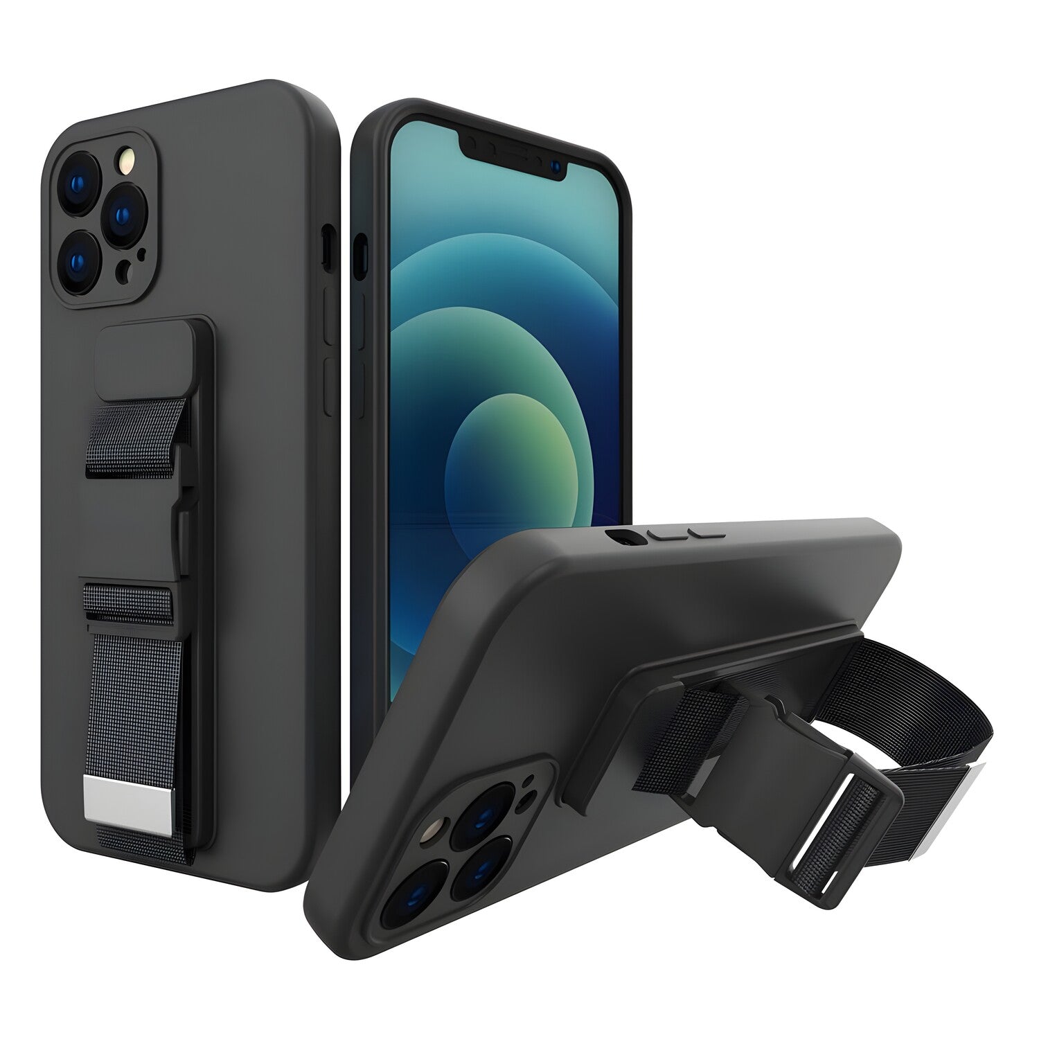 Futrola Rope Case za Samsung Galaxy A12/Galaxy M12 - Crna KP11319