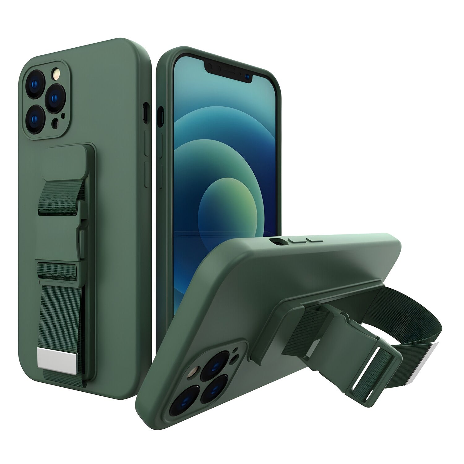 Futrola Rope Case za Samsung Galaxy A12/Galaxy M12 - Zelena KP11321
