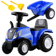 New Holland guralica traktor s prikolicom