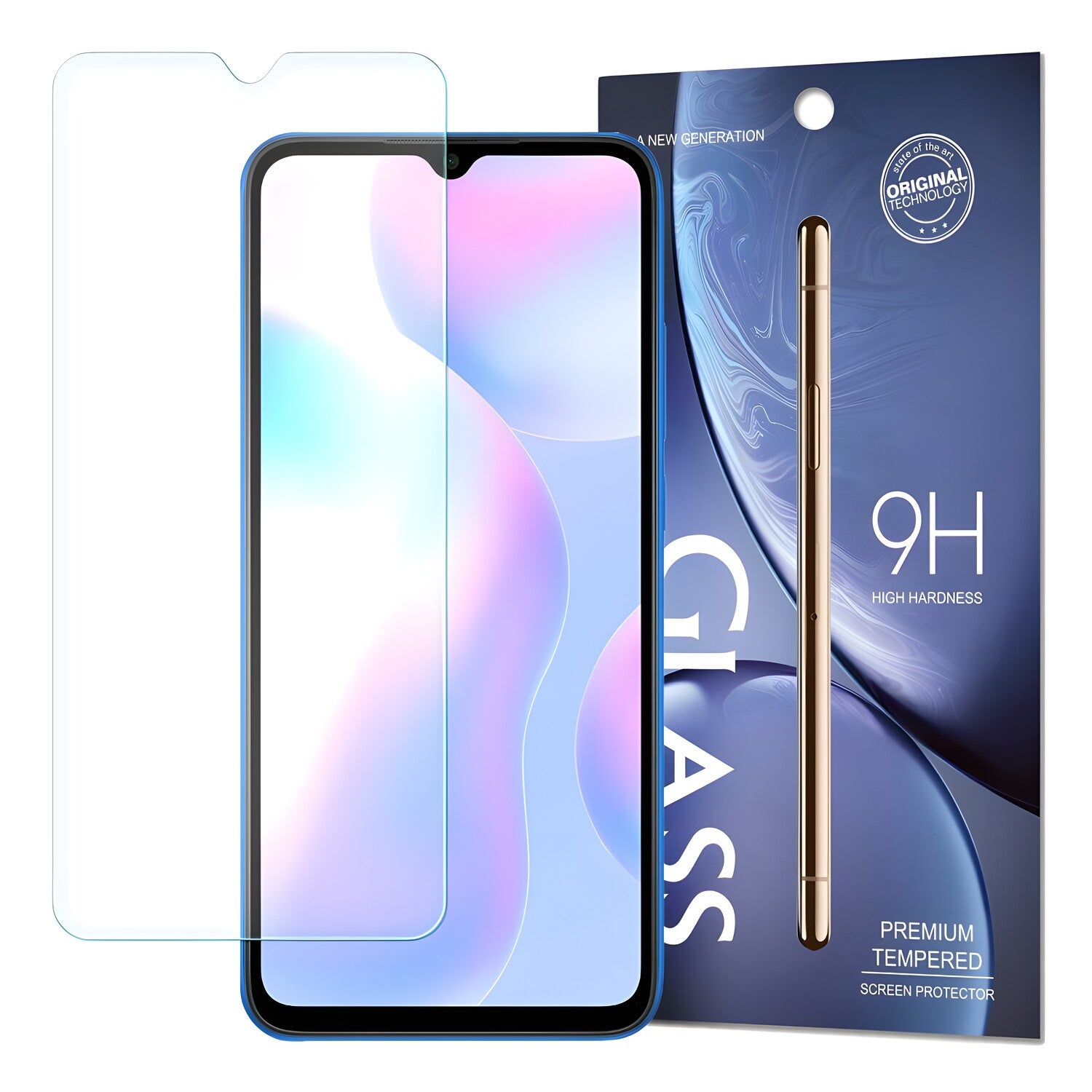 Kaljeno staklo 9H za Xiaomi Redmi 9A - Prozirna KP15042