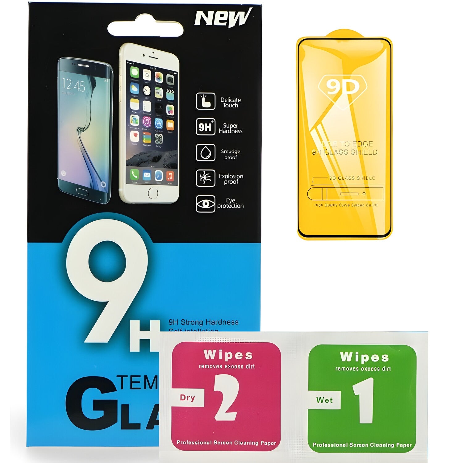 9D zaštitno staklo Fenix za OnePlus Nord CE 2 5G - Crna KP16253