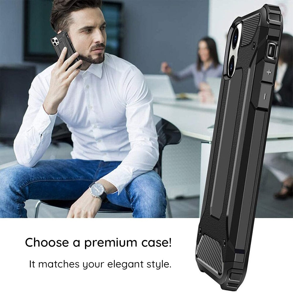 Techsuit - Hybrid Armor - Xiaomi Poco X3 / Poco X3 NFC / Poco X3 Pro - Černá