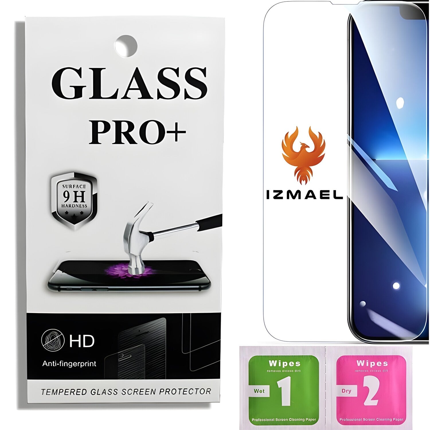 Prémično zaštitno staklo 9D Izmael za Apple iPhone 11 Pro Max - Prozirna KP22980