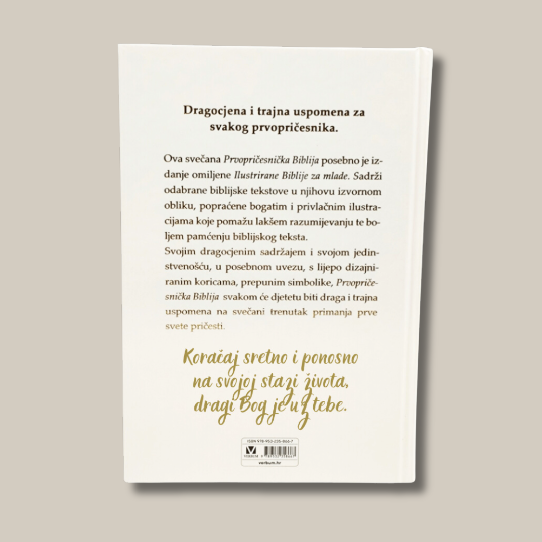 Personalizirana Biblija za prvo obhajilo ali Biblija za mlade - 4. Korakaj srečno in ponosno