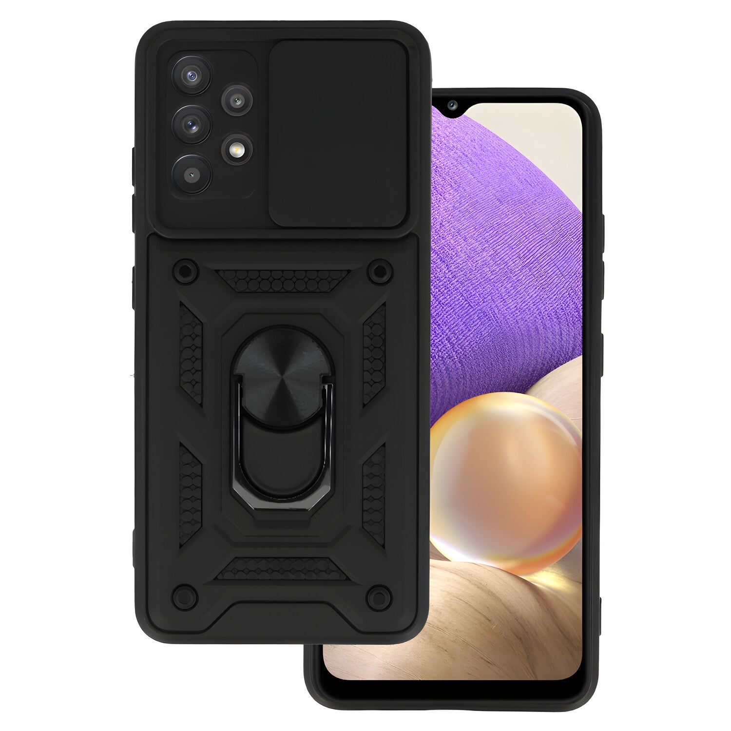 Tech - protect oklopno kućište s zaštitom kamere za Samsung Galaxy A32 5G - Crna KP24004