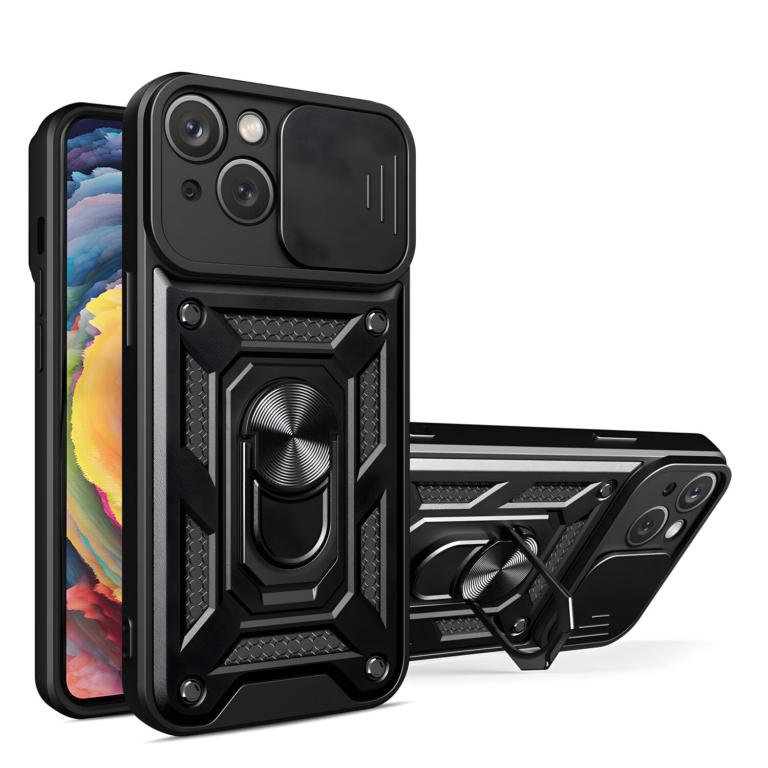 Hybrid Armor Camshield za Honor X8 5G - Crna KP24926