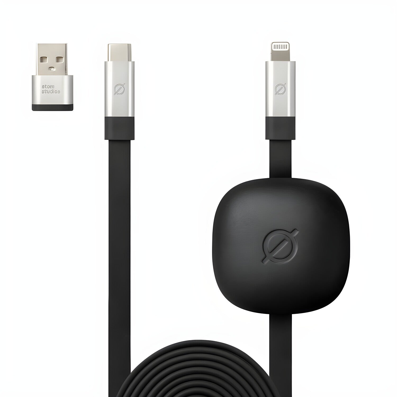 Kabel za brzo punjenje USB-C Autom Studios - 1.8m - Crna KP26294