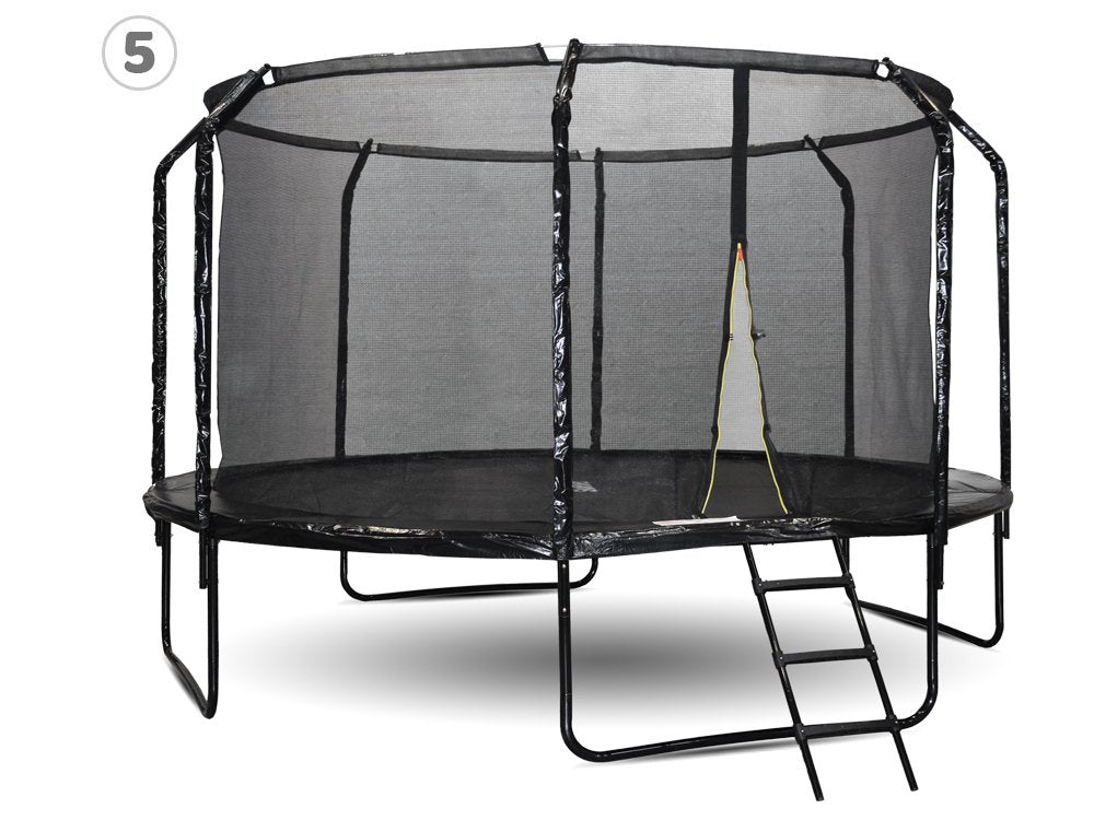 SkyFlyer trampolin crni – 426 cm