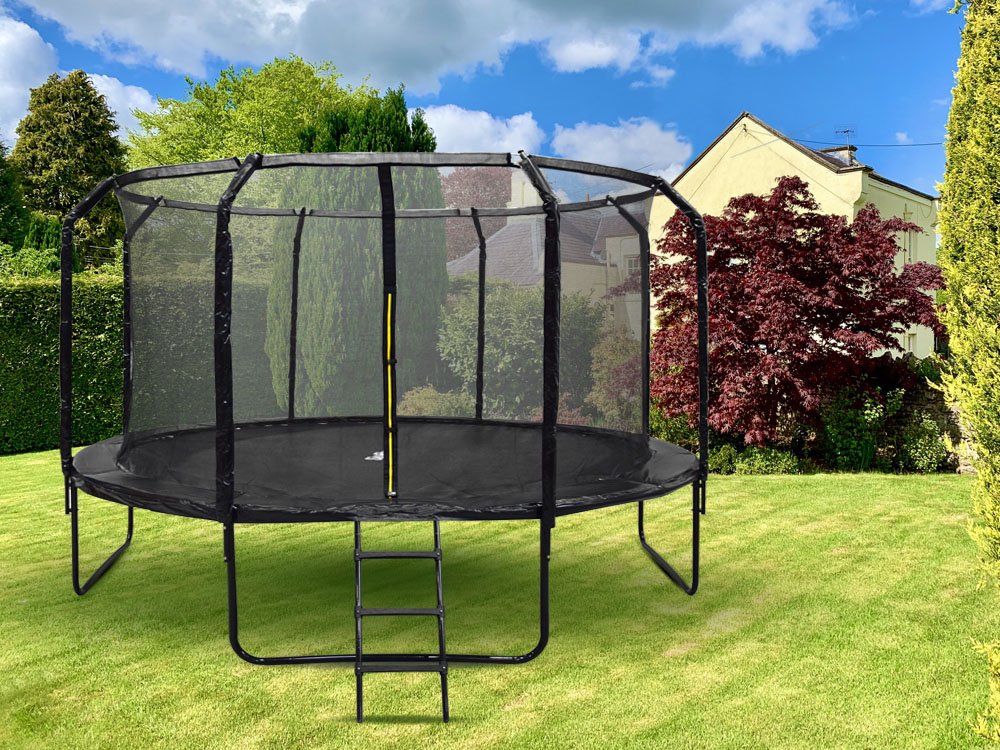SkyFlyer trampolin crni – 426 cm