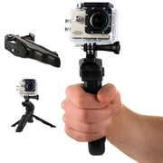 Držač s mini stativom za GoPro kamere SJCAM - Crna KP26487