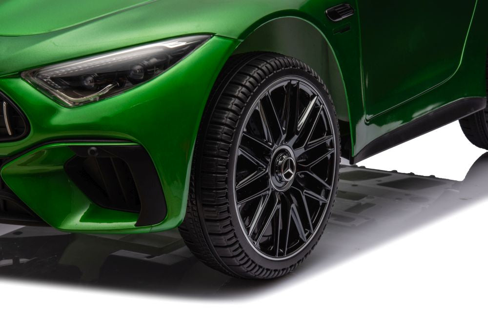 Licencirani auto na akumulator Mercedes AMG SL63 - zeleni/lakirani