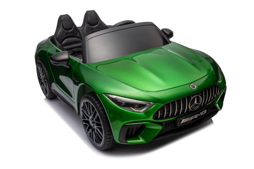 Licencirani auto na akumulator Mercedes AMG SL63 - zeleni/lakirani