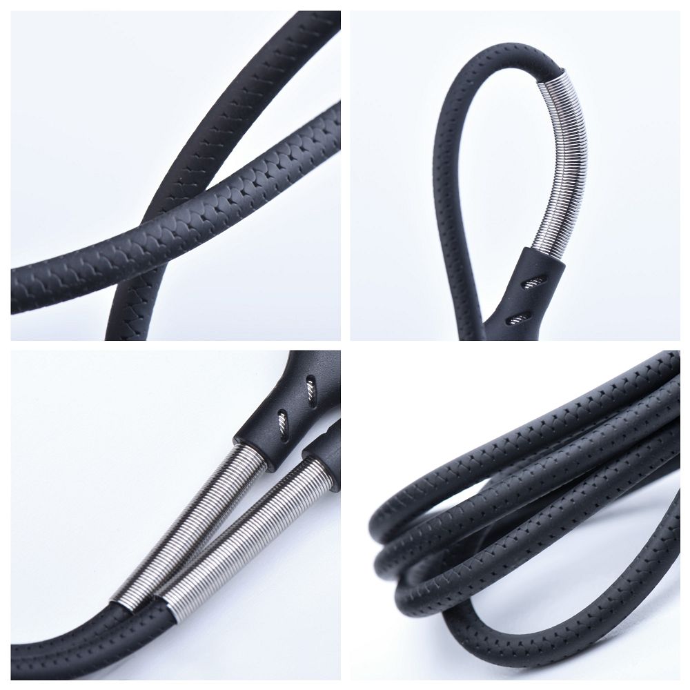 FORCELL Karbonski kabel Type- C na Lightning 8-pin Power Delivery PD27W CB-01C crni 1 metar