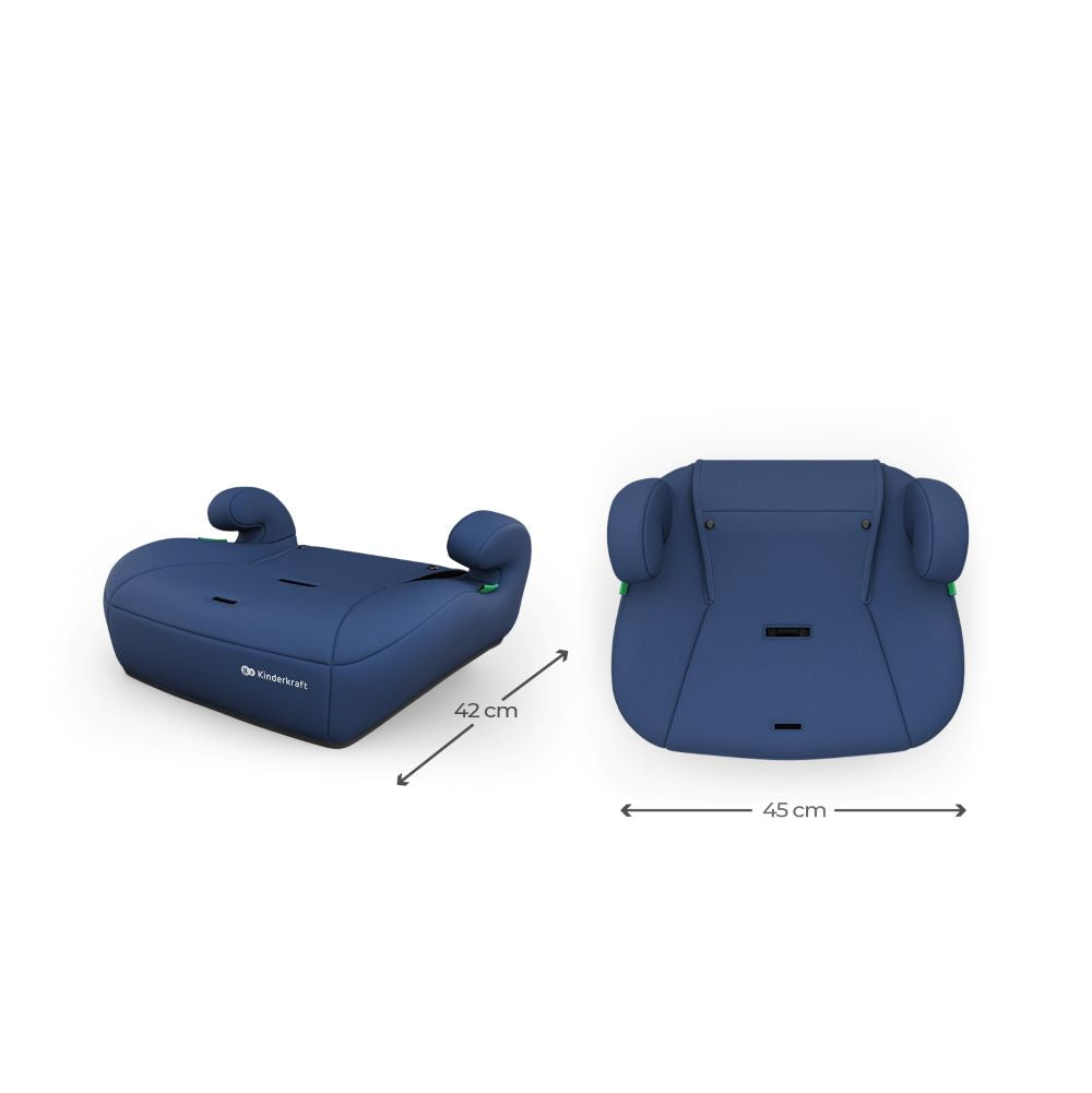 Kinderkraft autosjedalica Comfort Up 2 plus i-Size 9-36 kg (76-150 cm) bez Isofix-a, Navy