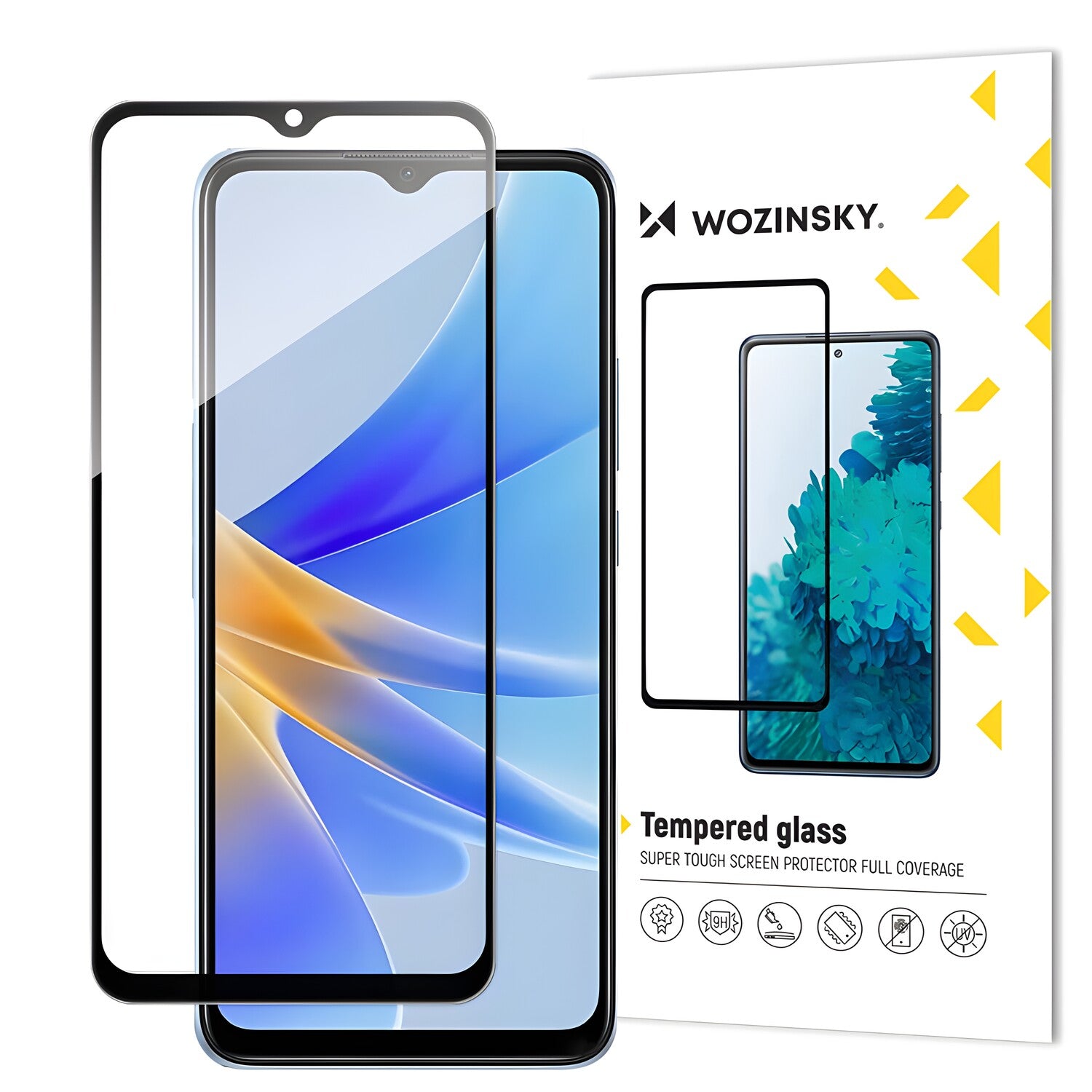 Wozinsky zaštitno kaljeno staklo za Oppo A17 - Crna KP29249