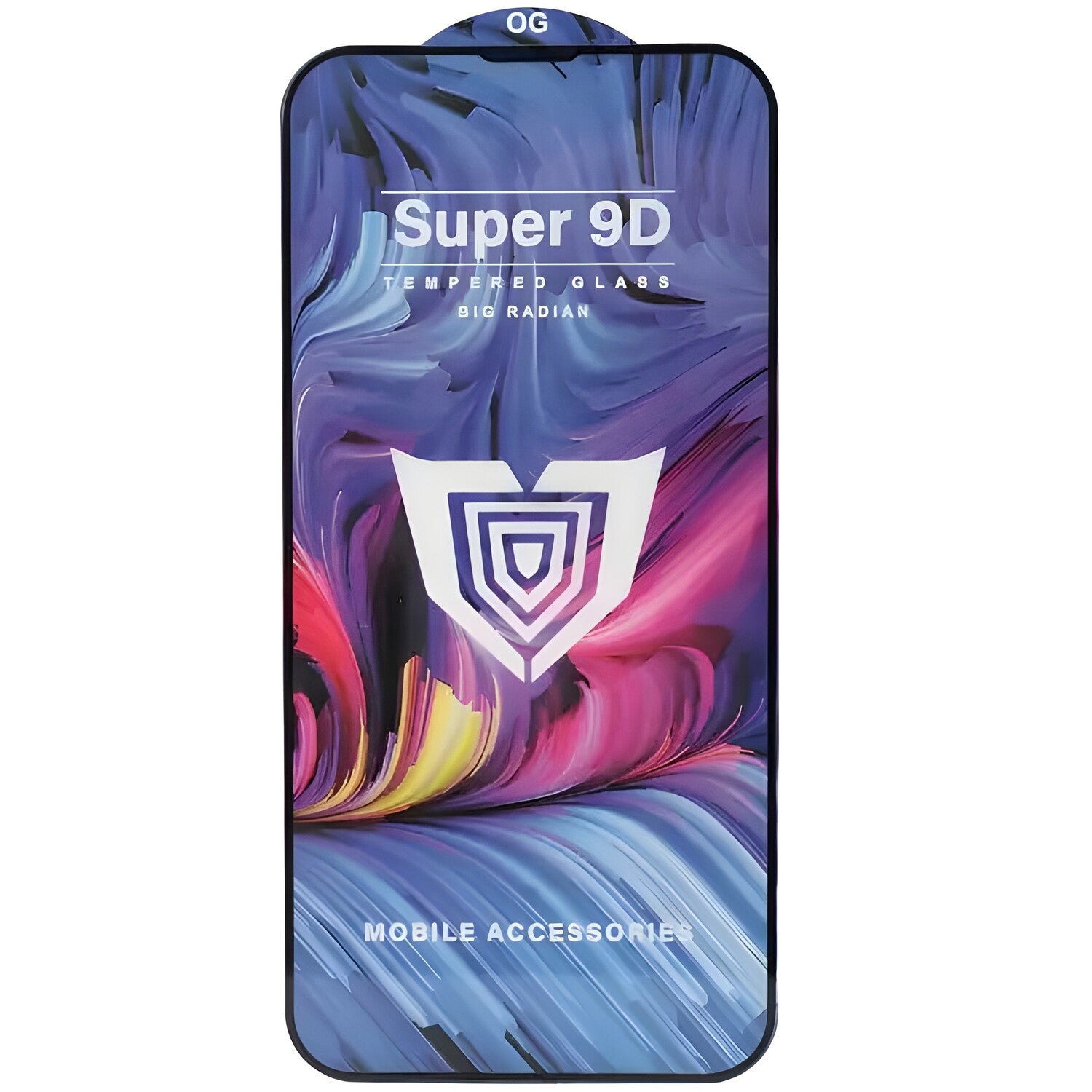Zaštitno staklo 9D Super za Realme 7 Pro - Crna KP29775
