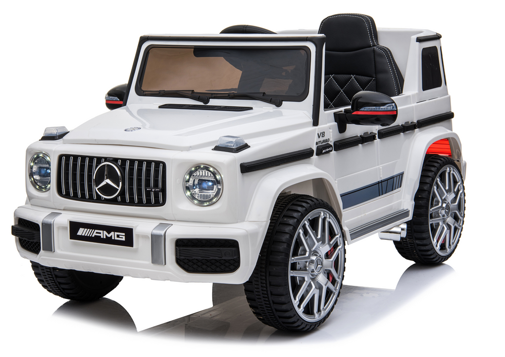 Licencirani auto na akumulator Mercedes G63 AMG – bijeli