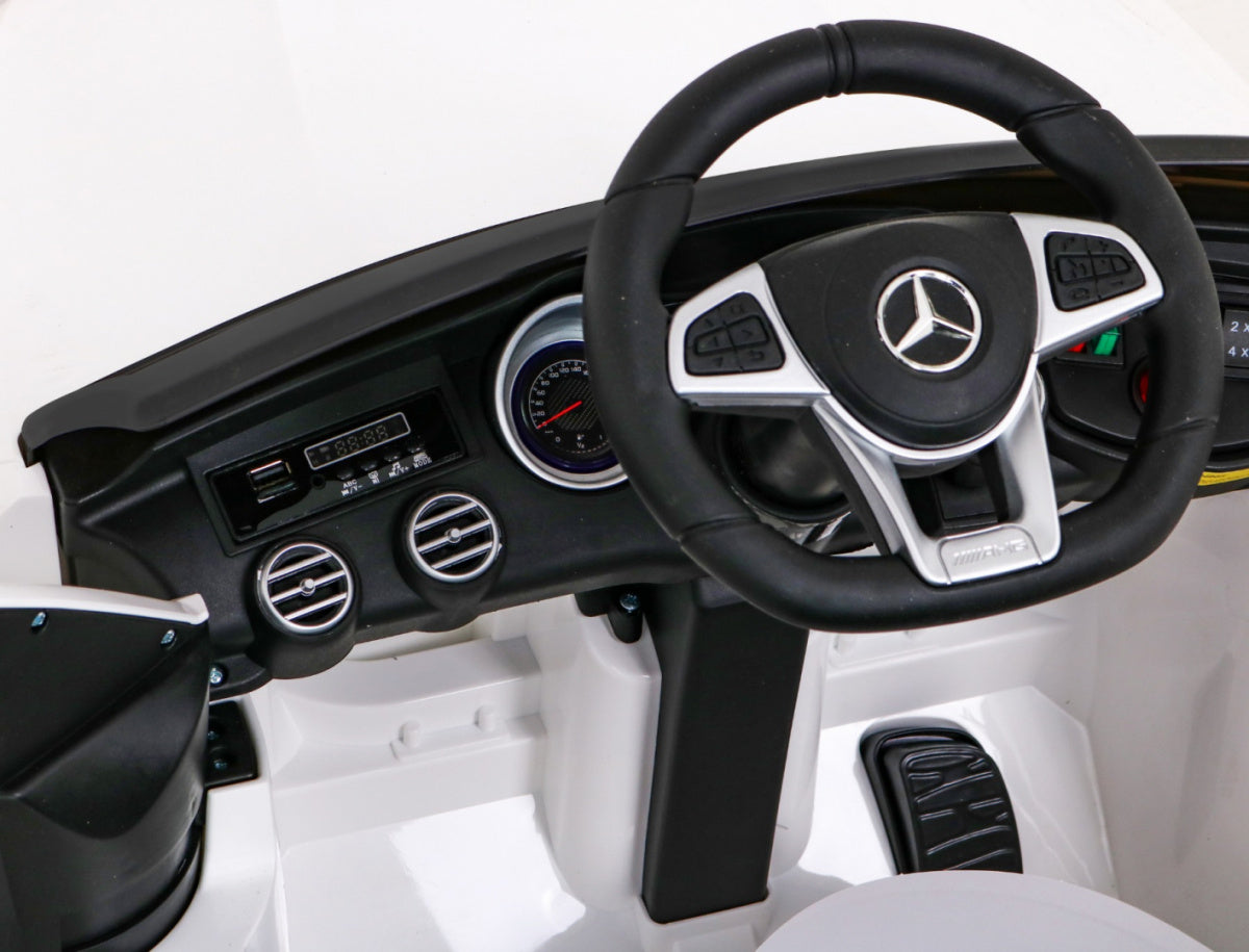 Licencirani auto na akumultor Mercedes Benz GLC63S 4x4 - bijeli