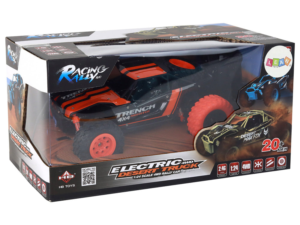 Buggy na daljinsko upravljanje WE R/C 1:24 - narančasti