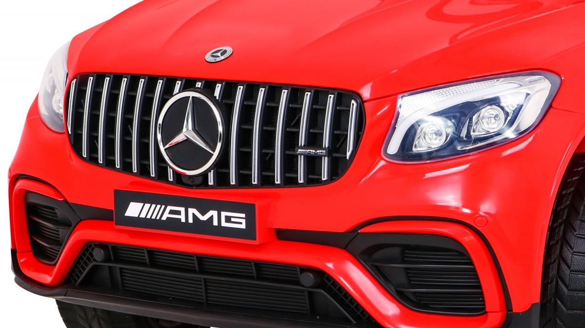 Licencirani auto na akumultor Mercedes Benz GLC63S 4x4- crvena