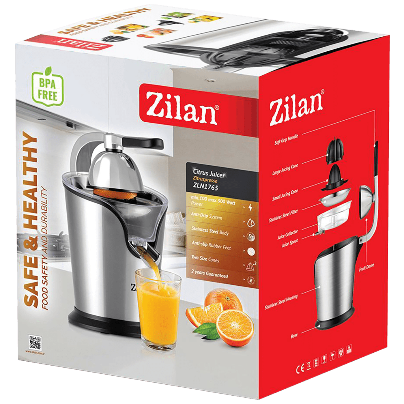 Zilan Sokovnik - citruseta snage od 100 - 500 W, tihi rad - ZLN1765