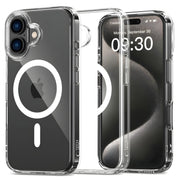 Tech-Protect Flexair Hybrid MagSafe futrola za iPhone 16 – Prozirna KP35116