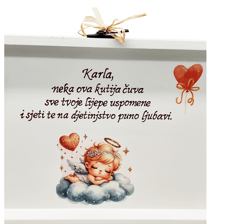 Personalizirana Kutija Uspomena - Savršen Poklon za Djecu Š18060