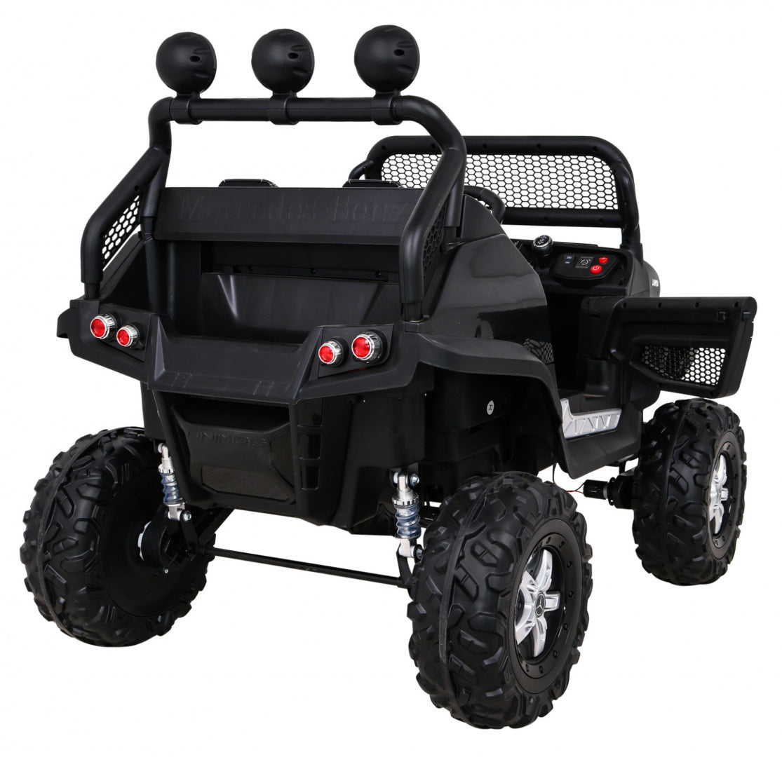 Licencirani auto na akumultor Mercedes BENZ UNIMOG S- crni