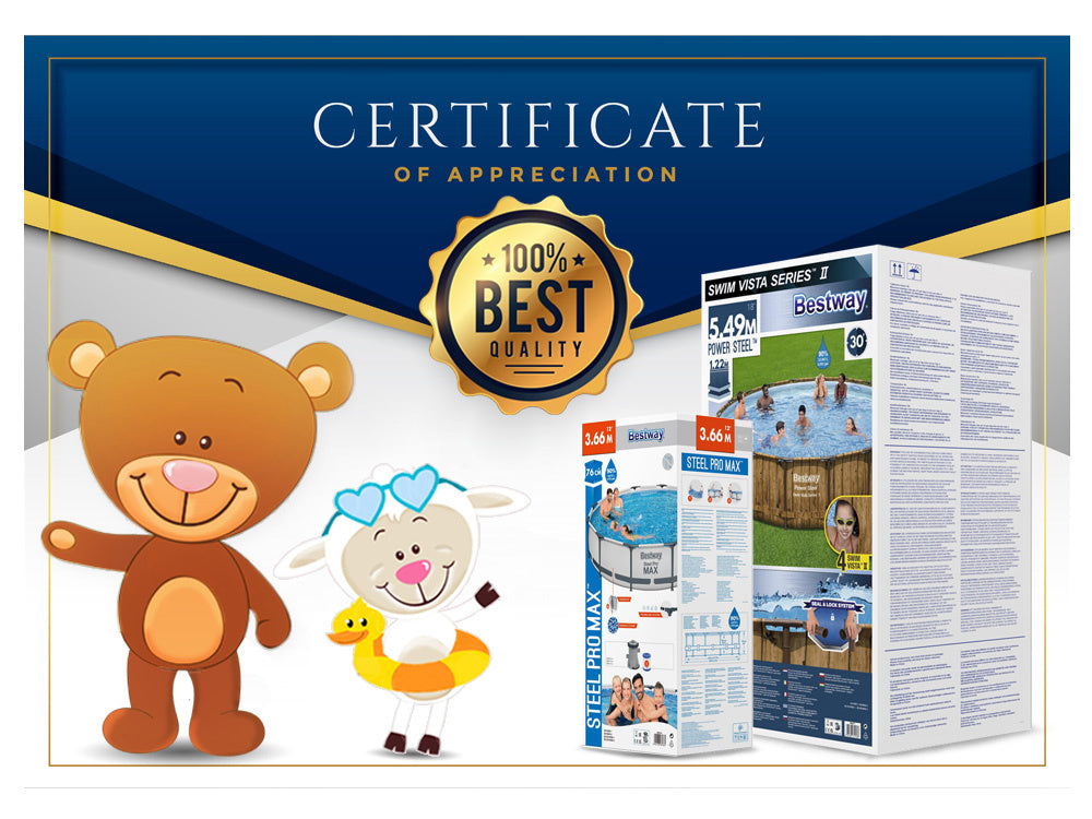 Bestway bazen (396x122cm) set 8u1
