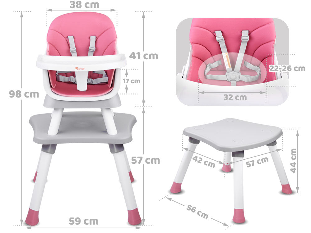 Hranilica 6 u 1 – Pink