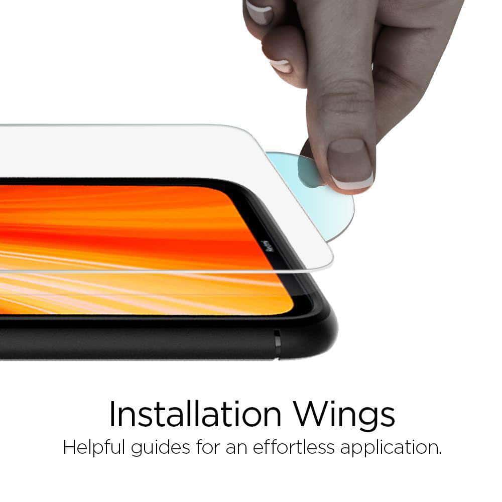 Spigen - Glas.TR Slim - iPhone 12 / 12 Pro - průhledné