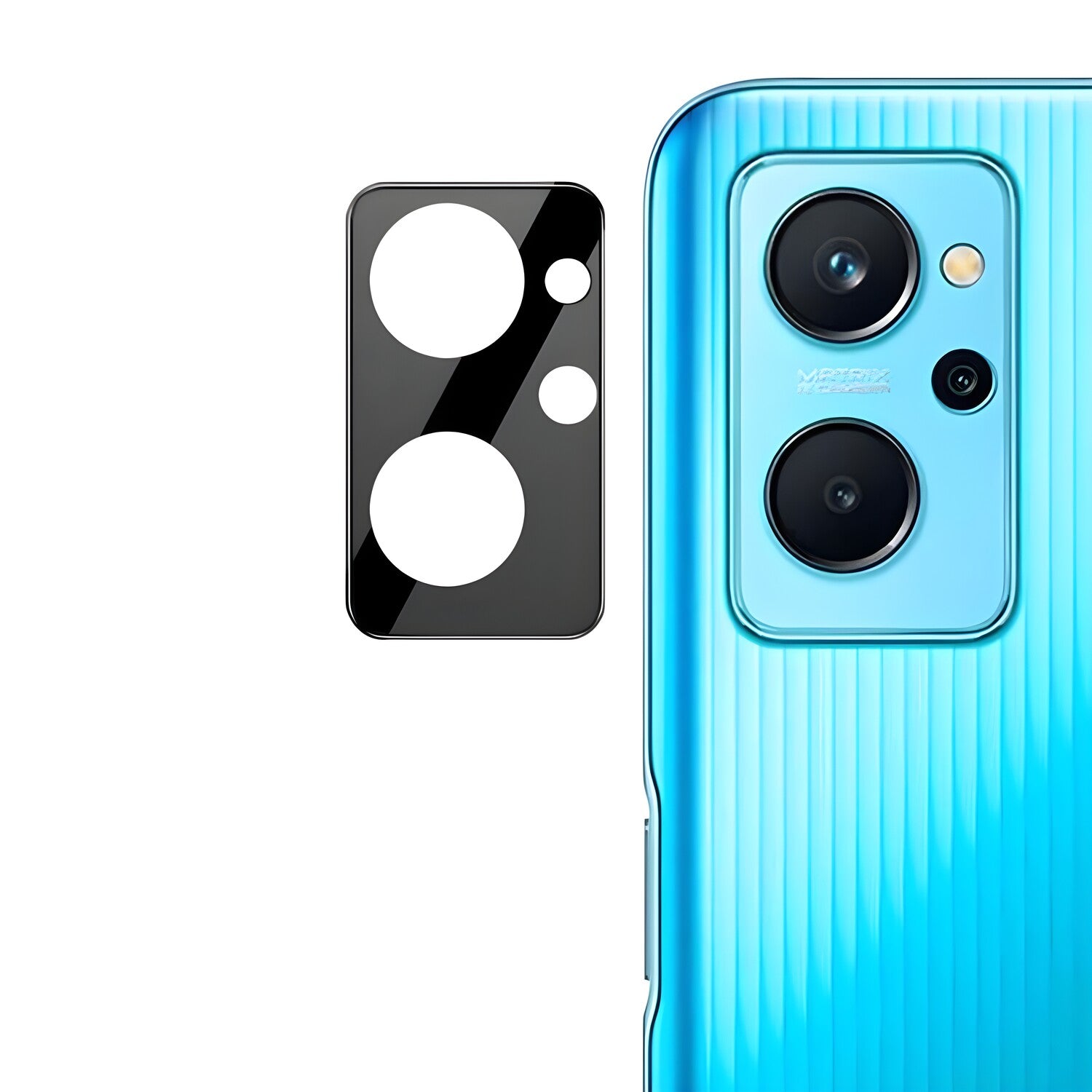 Techsuit zaštitno staklo za kameru za Realme 9i - Crna KP27111