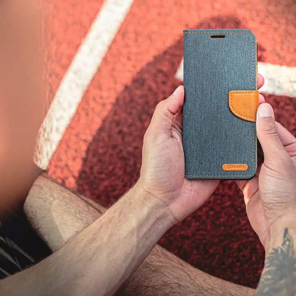 CANVAS Book case preklopna futrola za XIAOMI Redmi NOTE 13 5G navy plava