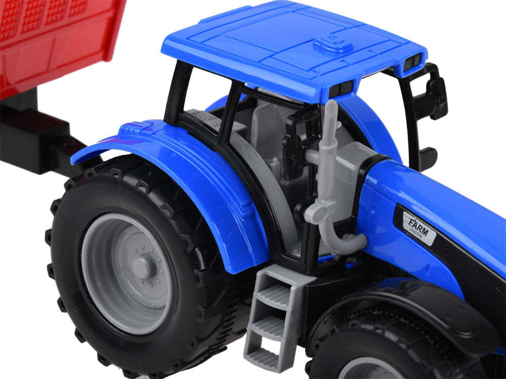 Farmer traktor s prikolicom