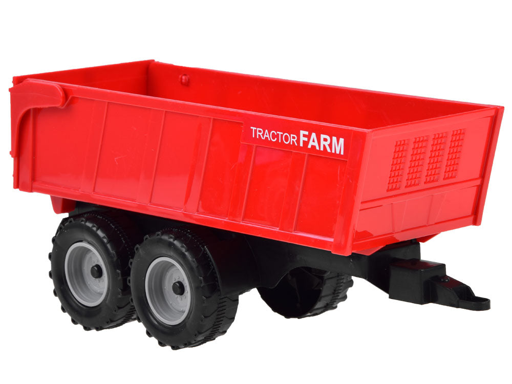 Farmer traktor s prikolicom