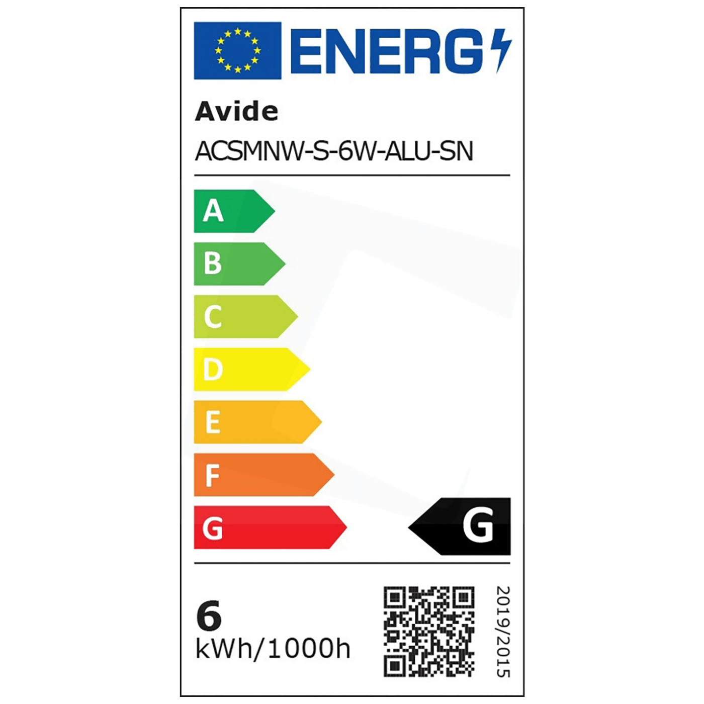 Avide Plafonjera LED, 6W, 420 lm, 4000K, IP20 - ACSMNW-R-6W-ALU