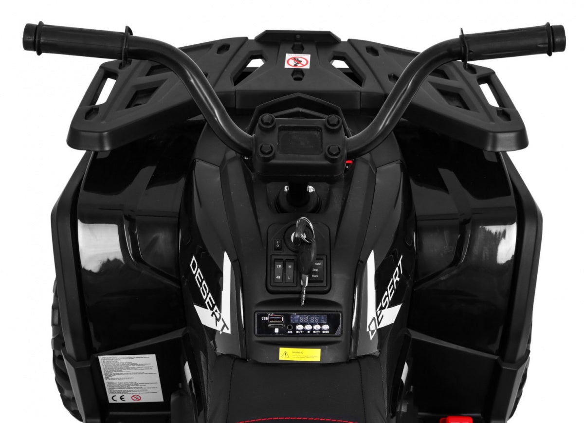 Quad na akumulator ATV Desert 4x4 - crni