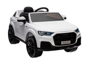 Licencirani auto na akumulator Audi Q7 - bijeli/lakirani